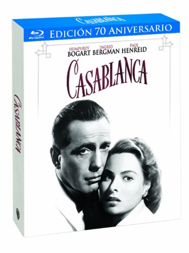 Casablanca: edicin 70 aniversario carátula Blu-ray