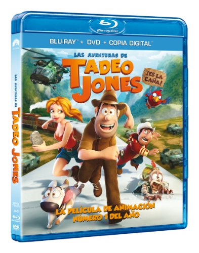 Las aventuras de Tadeo Jones carátula Blu-ray