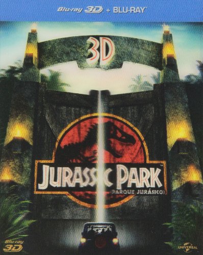 Jurassic Park (Parque Jursico) carátula Blu-ray
