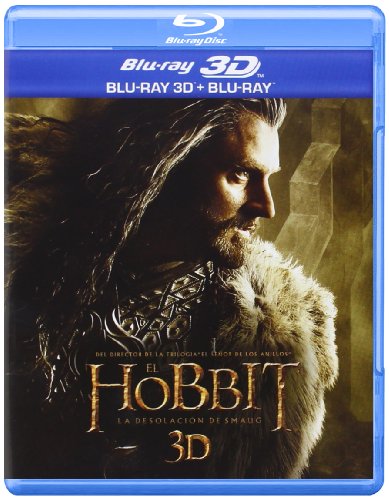 El Hobbit: La desolacin de Smaug carátula Blu-ray