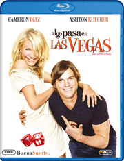Algo pasa en Las Vegas carátula Blu-ray