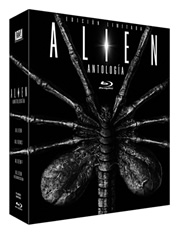 Alien Anthology carátula Blu-ray
