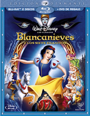 Blancanieves y los siete enanitos: Edicin Diamante carátula Blu-ray