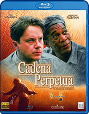 Cadena perpetua carátula Blu-ray