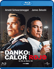 Danko: Calor rojo carátula Blu-ray