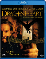 Dragonheart: Corazn de dragn carátula Blu-ray