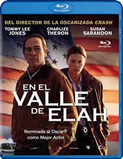 En el valle de Elah carátula Blu-ray