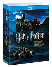 Harry Potter: La Saga Completa carátula Blu-ray