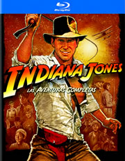 Indiana Jones: La Coleccin Completa (steelbook) carátula Blu-ray