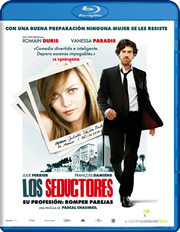 Los seductores carátula Blu-ray