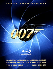 Pack James Bond (6 ttulos) carátula Blu-ray