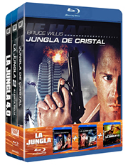 Pack Jungla de Cristal carátula Blu-ray