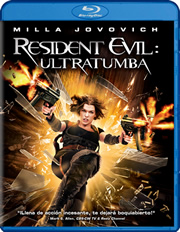 Resident Evil: Ultratumba carátula Blu-ray