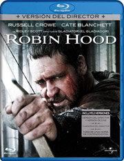 Robin Hood: Versin del director carátula Blu-ray