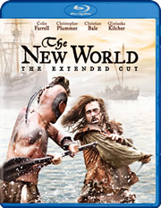 El nuevo mundo: Edicin extendida carátula Blu-ray