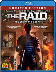 The Raid carátula Blu-ray