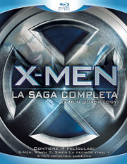 X-Men: La saga completa carátula Blu-ray